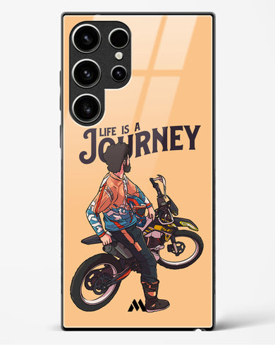 Life is a Journey Glass Case Phone Cover (Samsung)