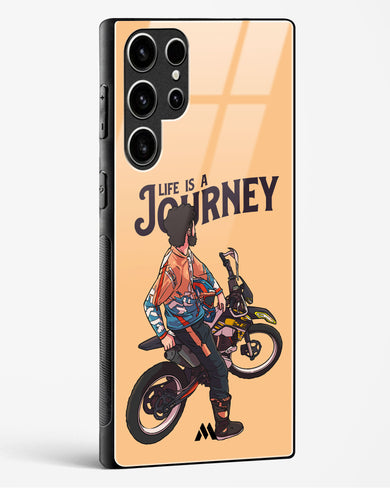 Life is a Journey Glass Case Phone Cover (Samsung)