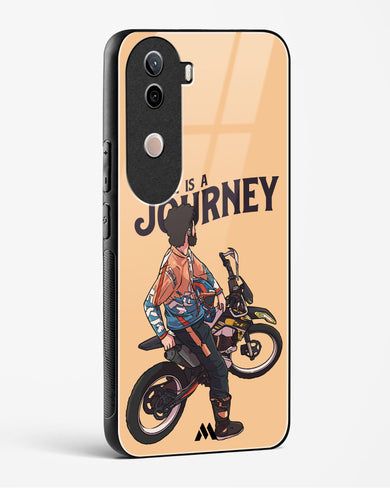 Life is a Journey Glass Case Phone Cover (Vivo)