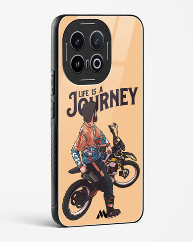 Life is a Journey Glass Case Phone Cover (Vivo)