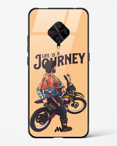 Life is a Journey Glass Case Phone Cover (Vivo)