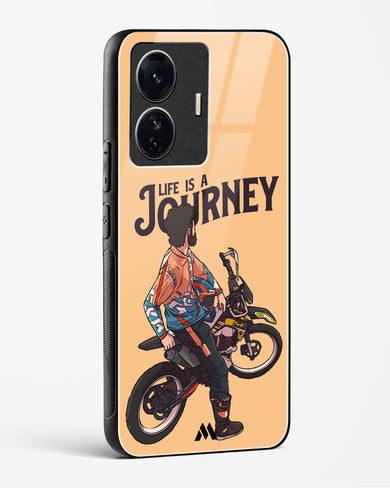 Life is a Journey Glass Case Phone Cover (Vivo)