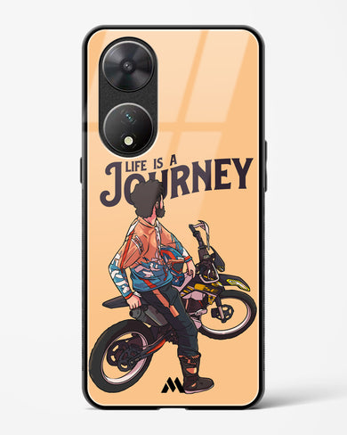 Life is a Journey Glass Case Phone Cover (Vivo)