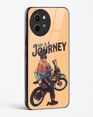 Life is a Journey Glass Case Phone Cover (Vivo)