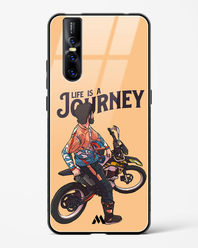 Life is a Journey Glass Case Phone Cover (Vivo)