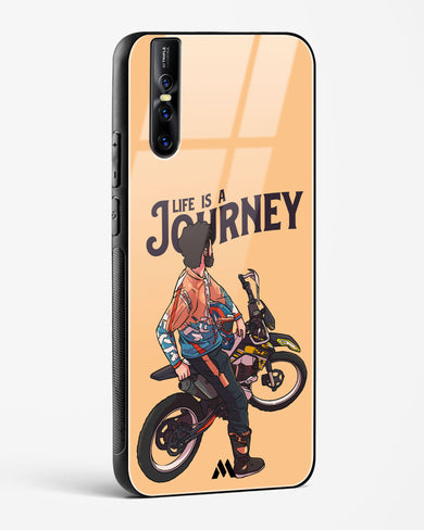 Life is a Journey Glass Case Phone Cover (Vivo)