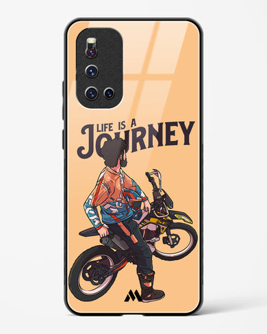 Life is a Journey Glass Case Phone Cover (Vivo)