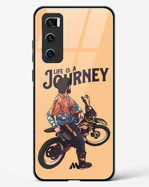 Life is a Journey Glass Case Phone Cover (Vivo)