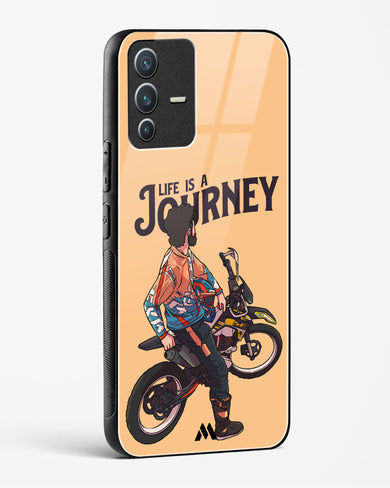 Life is a Journey Glass Case Phone Cover (Vivo)