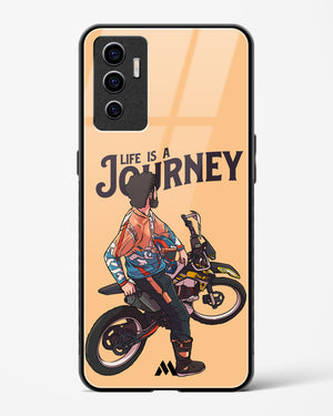 Life is a Journey Glass Case Phone Cover (Vivo)