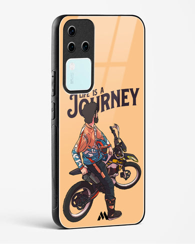 Life is a Journey Glass Case Phone Cover (Vivo)
