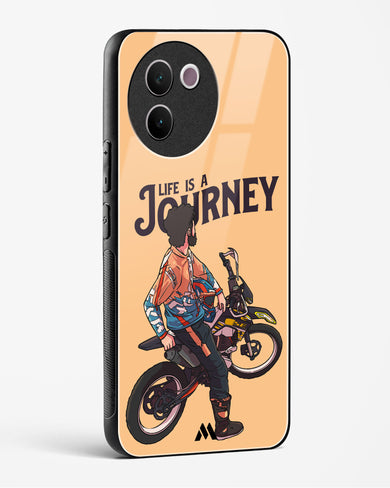 Life is a Journey Glass Case Phone Cover (Vivo)