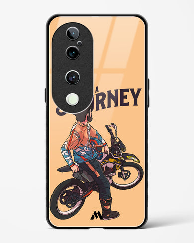 Life is a Journey Glass Case Phone Cover (Vivo)