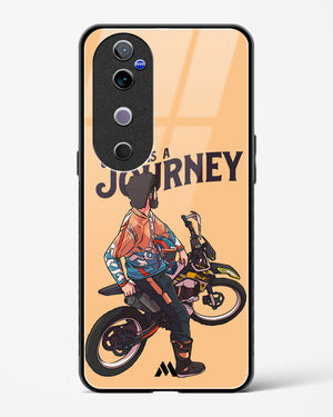 Life is a Journey Glass Case Phone Cover (Vivo)