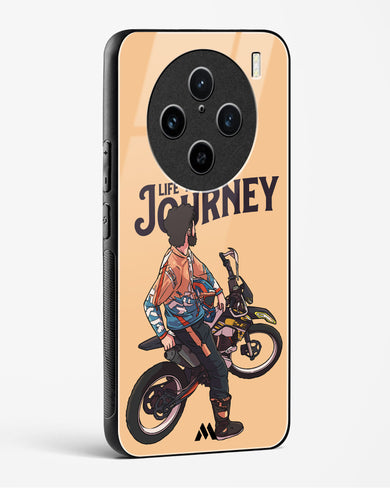 Life is a Journey Glass Case Phone Cover (Vivo)