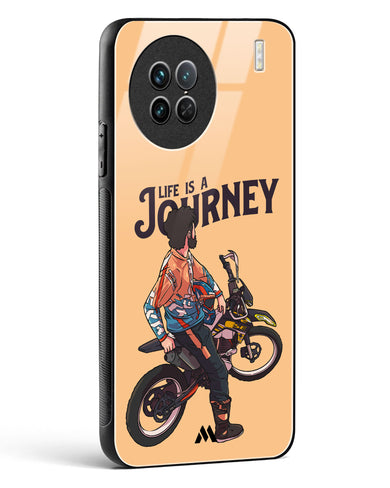 Life is a Journey Glass Case Phone Cover (Vivo)