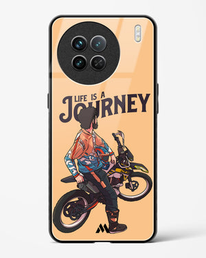 Life is a Journey Glass Case Phone Cover (Vivo)