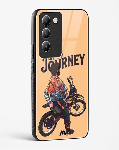 Life is a Journey Glass Case Phone Cover (Vivo)