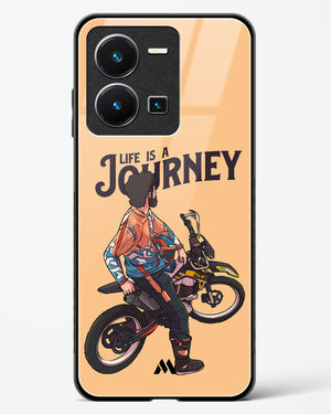 Life is a Journey Glass Case Phone Cover (Vivo)