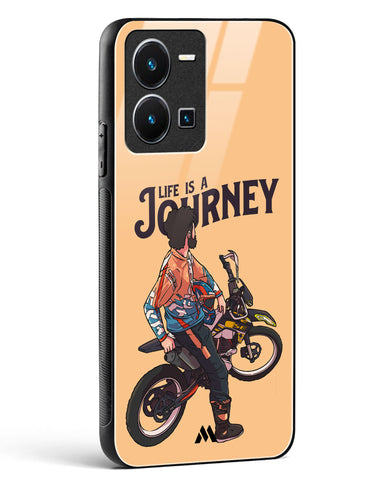 Life is a Journey Glass Case Phone Cover (Vivo)