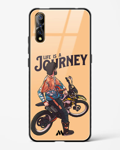 Life is a Journey Glass Case Phone Cover (Vivo)