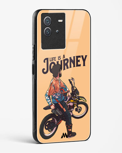 Life is a Journey Glass Case Phone Cover (Vivo)