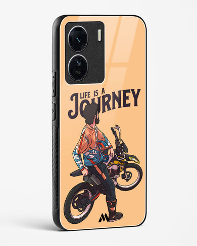 Life is a Journey Glass Case Phone Cover (Vivo)