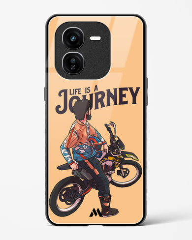 Life is a Journey Glass Case Phone Cover (Vivo)