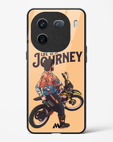 Life is a Journey Glass Case Phone Cover (Vivo)