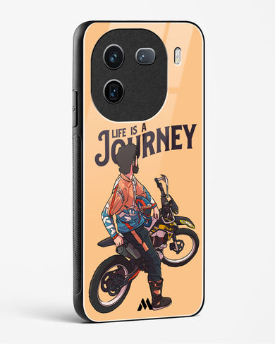 Life is a Journey Glass Case Phone Cover (Vivo)