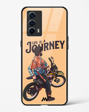 Life is a Journey Glass Case Phone Cover (Vivo)