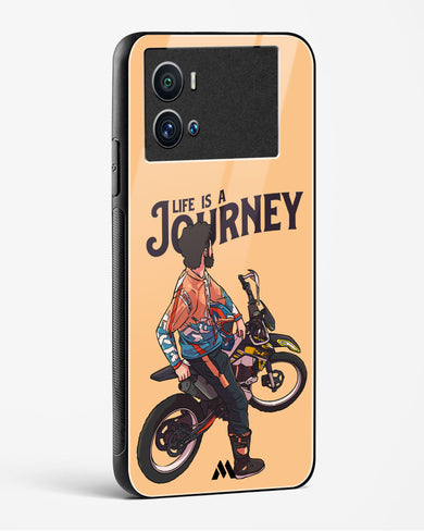 Life is a Journey Glass Case Phone Cover (Vivo)
