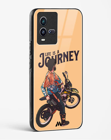 Life is a Journey Glass Case Phone Cover (Vivo)