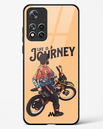 Life is a Journey Glass Case Phone Cover (Xiaomi)