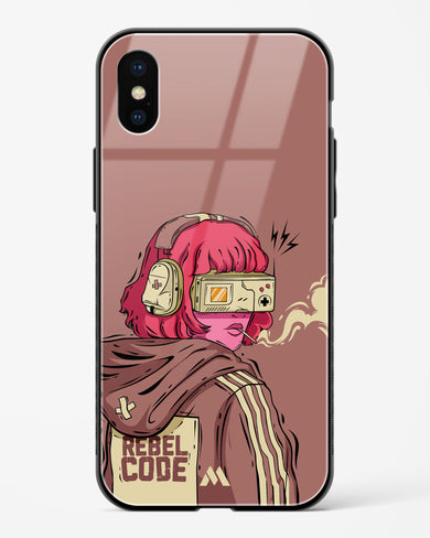 Trouble Maker Glass Case Phone Cover (Apple)