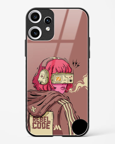 Trouble Maker Glass Case Phone Cover (Nothing)