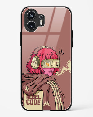 Trouble Maker Glass Case Phone Cover (Nothing)