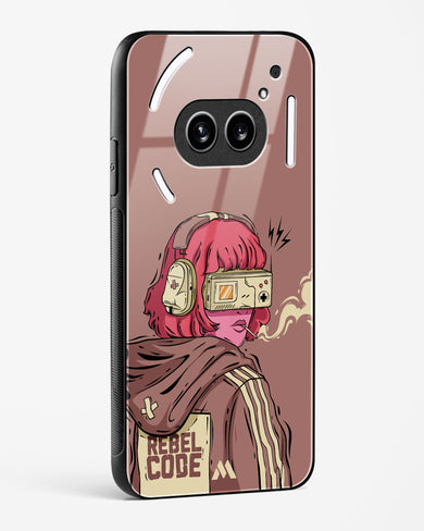 Trouble Maker Glass Case Phone Cover (Nothing)