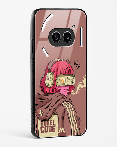 Trouble Maker Glass Case Phone Cover (Nothing)