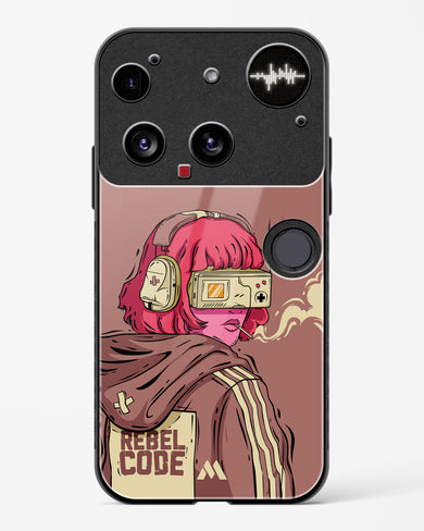 Trouble Maker Glass Case Phone Cover (Nothing)