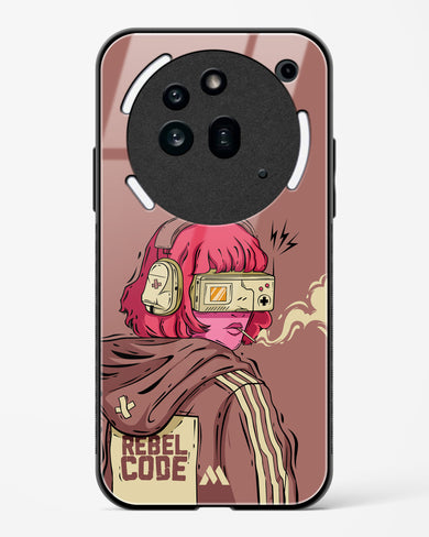 Trouble Maker Glass Case Phone Cover (Nothing)