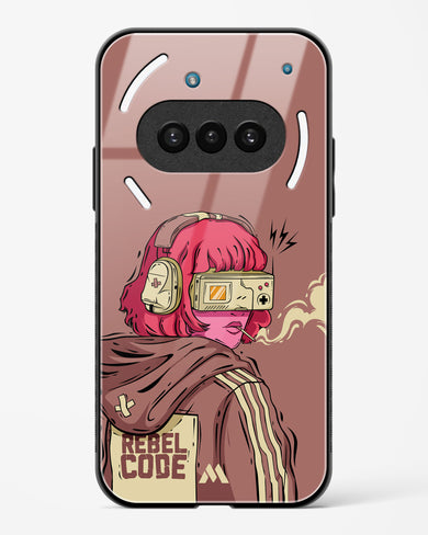 Trouble Maker Glass Case Phone Cover (Nothing)