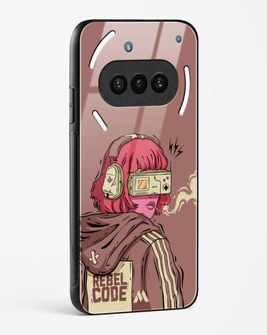 Trouble Maker Glass Case Phone Cover (Nothing)