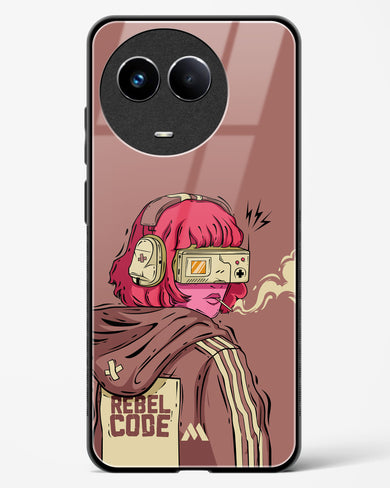 Trouble Maker Glass Case Phone Cover (Realme)