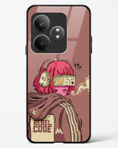 Trouble Maker Glass Case Phone Cover (Realme)