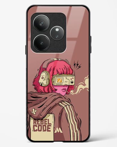 Trouble Maker Glass Case Phone Cover (Realme)