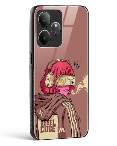 Trouble Maker Glass Case Phone Cover (Realme)