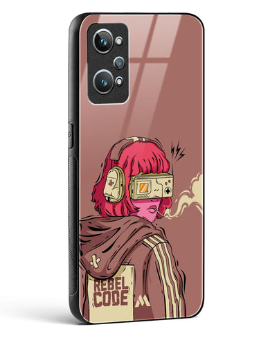 Trouble Maker Glass Case Phone Cover (Realme)