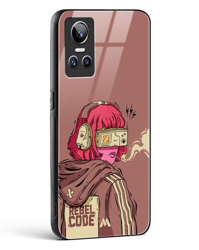 Trouble Maker Glass Case Phone Cover (Realme)