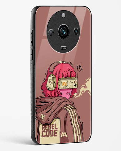 Trouble Maker Glass Case Phone Cover (Realme)